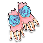 爱心宝宝手套 缩略图