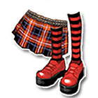 经典红格呢裙 缩略图