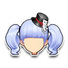 白色清弦发饰 缩略图