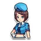 纯蓝女生海军套装 缩略图