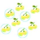 黄樱桃背景 缩略图