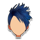 深蓝酷男发型 缩略图