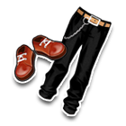 卡顿莱卡休闲裤 缩略图