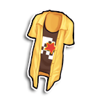 黄色沙滩衬衣两件套 缩略图