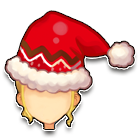 清纯圣诞帽 缩略图
