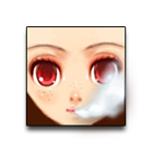 可爱哈气面饰 缩略图