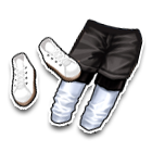 黑白个性下装 缩略图