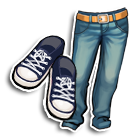 贴身弹力仔裤 缩略图