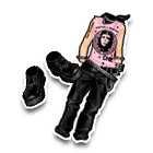 粉色摇滚服饰 缩略图