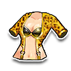 华丽豹纹短装 缩略图