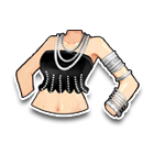 魅惑深黑上装 缩略图