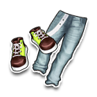 清透田园风马裤 缩略图