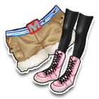 可爱PUNK下装 缩略图