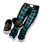 格纹铅笔西裤 缩略图