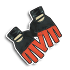 黑色时尚男式赛车手套 缩略图