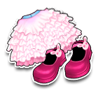 粉色桃心下装 缩略图