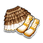 巧克力蛋糕裙 缩略图