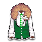 皮草领莲花背心 缩略图