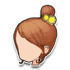 黄发夹蘑菇发型 缩略图