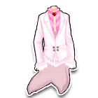 优雅淡粉燕尾服 缩略图