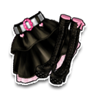 粉袖雪盈迷你裙 缩略图