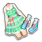 俏春诗意套裙 缩略图