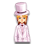 优雅淡粉燕尾服套装 缩略图