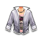 条纹立领衬衣 缩略图