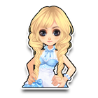 水色蝴蝶结套装 缩略图