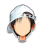 白色动感嘻哈帽 缩略图