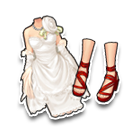 典雅水晶纱礼服 缩略图