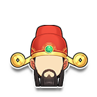 鸿运财神发饰 缩略图