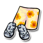 清凉花香热裤 缩略图