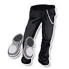 黑色经典款长裤 缩略图