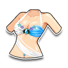 清凉吊带比基尼上装 缩略图