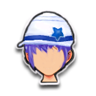 白色新潮圆帽 缩略图