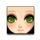 浅绿迷人脸 缩略图