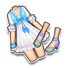 海蓝之音套裙 缩略图