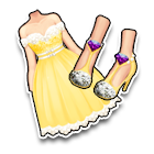 淡黄漓横礼服 缩略图