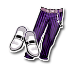 紫色欧版西裤 缩略图