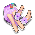 紫鸢弯弯下装 缩略图