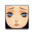 深情忧郁脸 缩略图