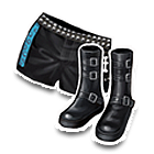 蓝边短裤配长靴 缩略图