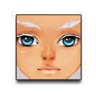 蓝眼白眉脸 缩略图