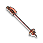 橙褐滑雪手杖 缩略图