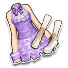 紫色倾城礼服 缩略图