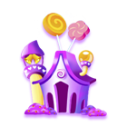 棒棒糖花房挂饰 缩略图