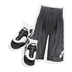 黑色短裤休闲下装 缩略图