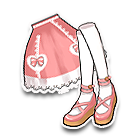 粉色蝴蝶蓬蓬裙 缩略图