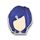 蓝色偏分发饰 缩略图